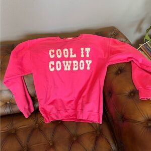 Altar'd State Bright Pink Sweatshirt